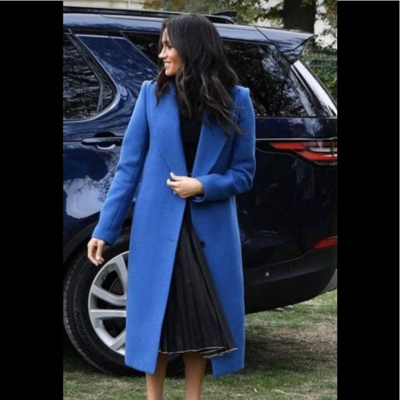 Smythe Jackets & Blazers - Smythe Royal Blue Long Coat